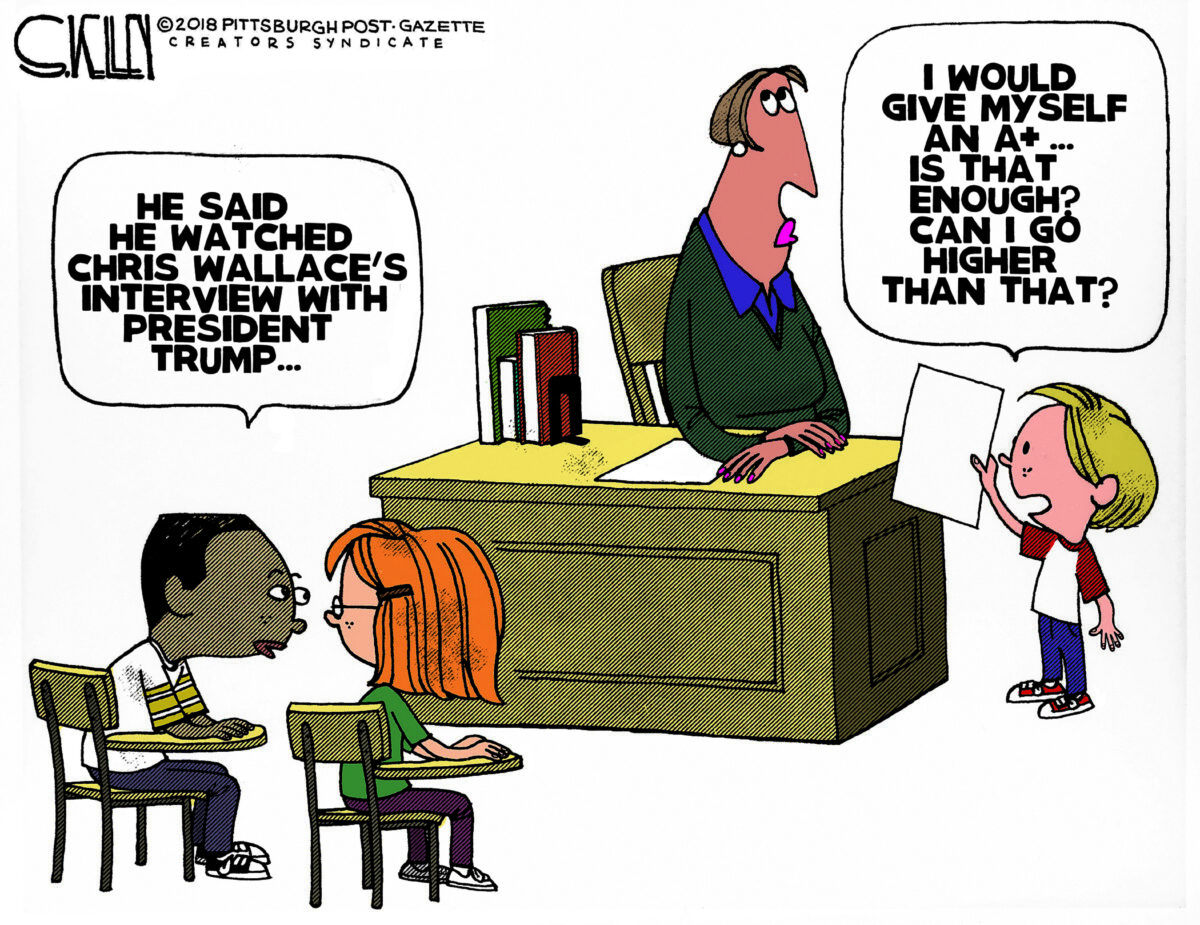 Cartoon: A+ | News, Sports, Jobs - Daily Herald